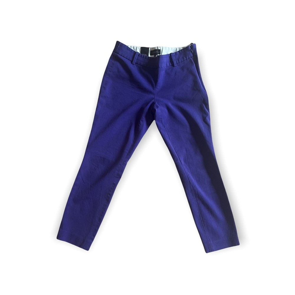 Aritzia Babaton Eggplant Purple Elliot Ankle Zip up pants size 2